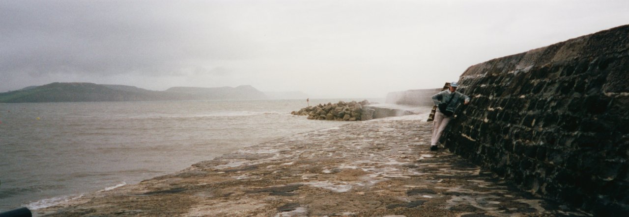 AandM UK trip 2000- Lyme Regis